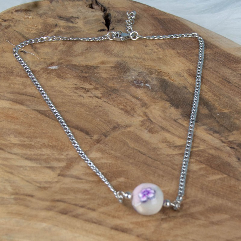 détail perle du collier Elo, collection Rêverie - modèle A