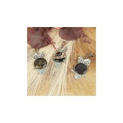 les 3 modèles de hibou côte à côte