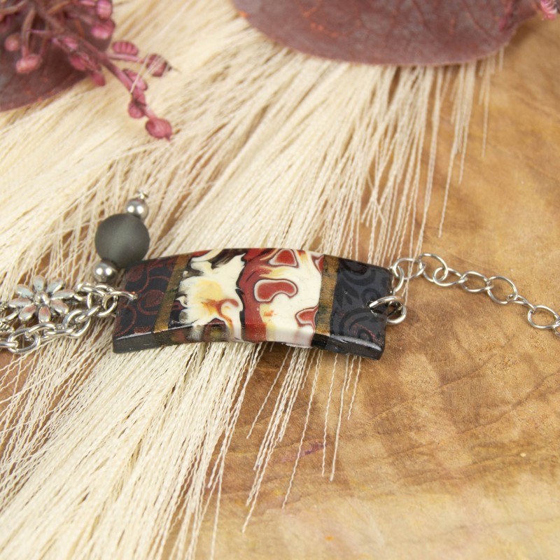 Détails lumineux du bracelet “Éclats Baroques” – un jeu de reflets irrésistible.