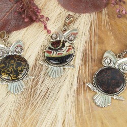 les 3 modèles de hibou côte à côte