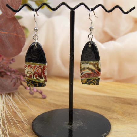 Boucles d’oreilles montées sur crochet, prêtes à illuminer votre tenue