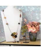 Éclats Baroques – Bijoux chic en noir, gris et cuivre